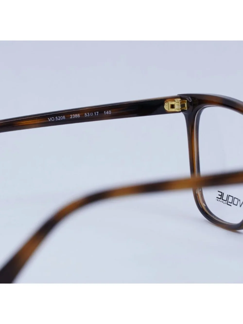 Vogue VO5206 2386 Eyeglasses Light Havana 53mm Square Frame